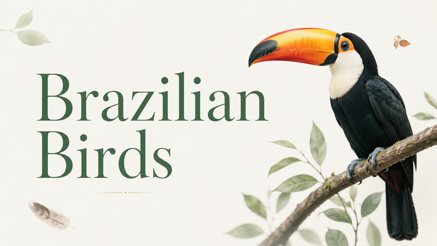 Brazilian Birds — explore birds by biome