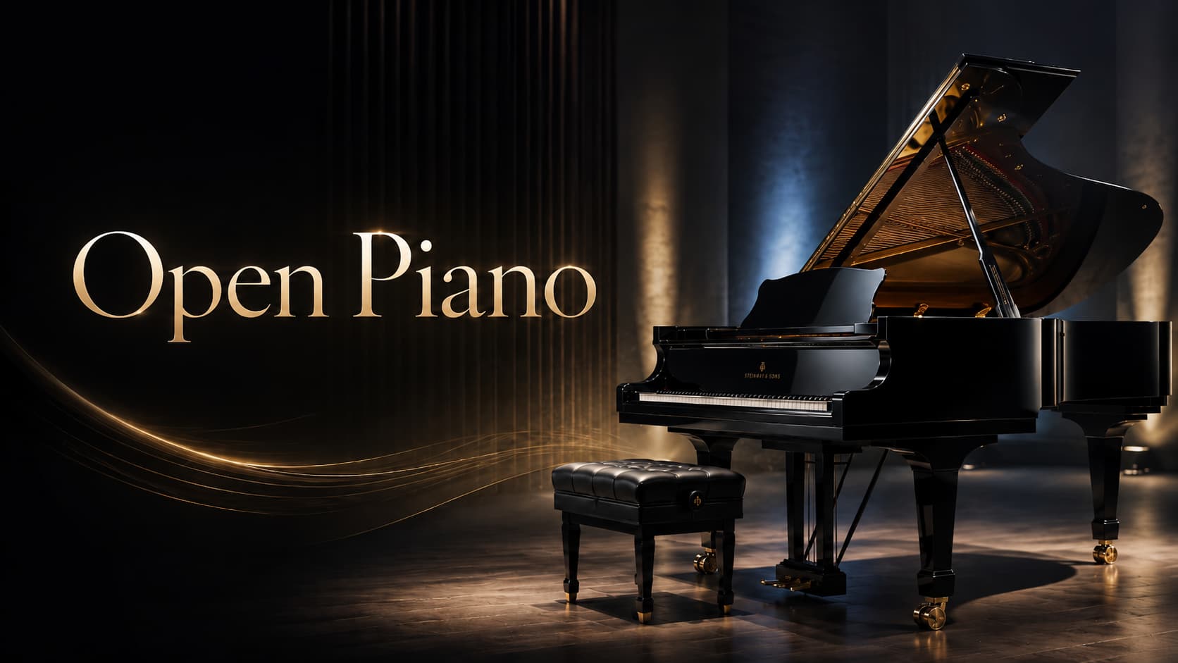 Open Piano — virtual music platform